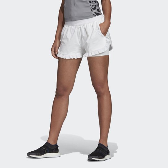 Shorts Adidas Treino High Intensity Feminino - Branco