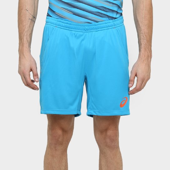 Shorts Asics Tennis 2N1 - Azul Claro