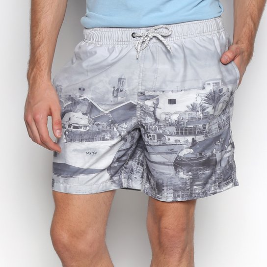 Shorts JAB Pier Masculino - Branco