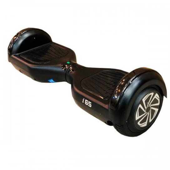 Skate Elétrico Hoverboard Foston 6.5'' i65 Led - Preto