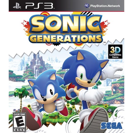 Sonic Generations - Ps3 - Incolor