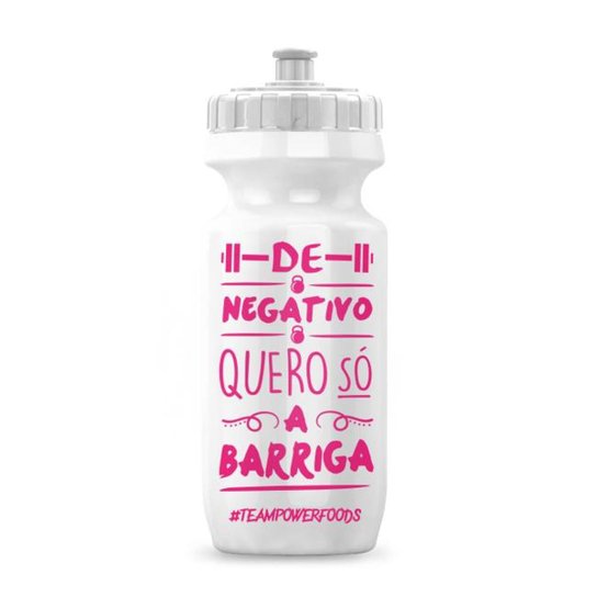 Squeeze Branca 600ml - PowerFoods - Branco