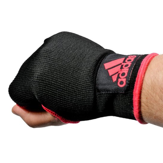 Sub Luva Adidas Super Inner - Preto+Rosa