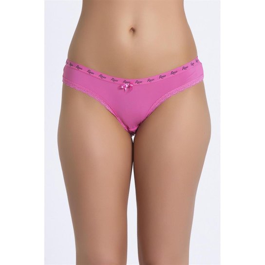 Tanga Recco Estrela - Pink