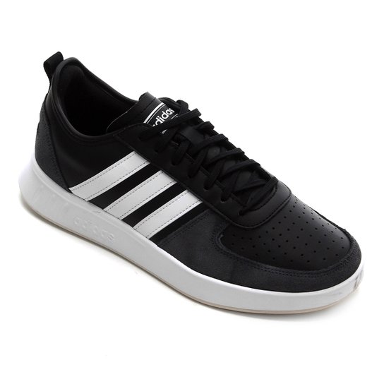 Tênis Adidas Court 80S Masculino - Preto+Cinza