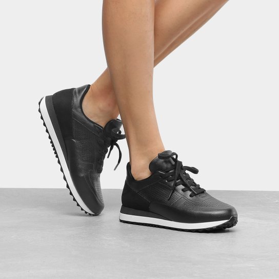 Tênis Bebecê Jogging Feminino - Preto