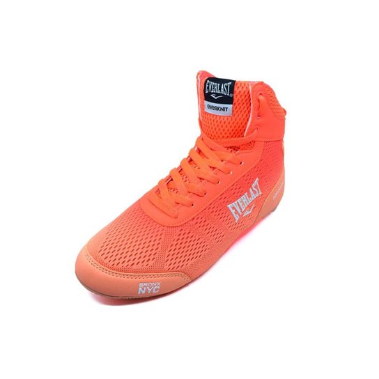Tênis Boxe Everlast Forceknit Feminino - Laranja