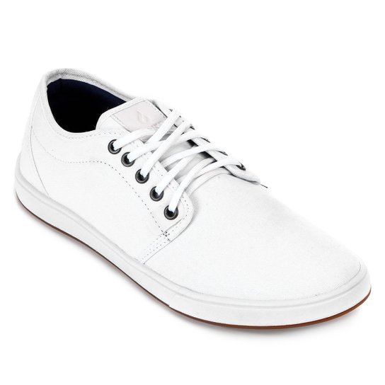 Tênis Burn Broad Masculino - Branco+Marinho