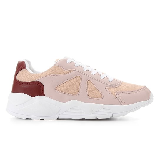 Tênis Burn Jagg Feminino - Rosa+Pink