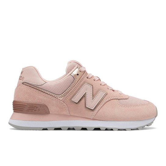 Tênis Casual New Balance 574 Feminino - Rosa