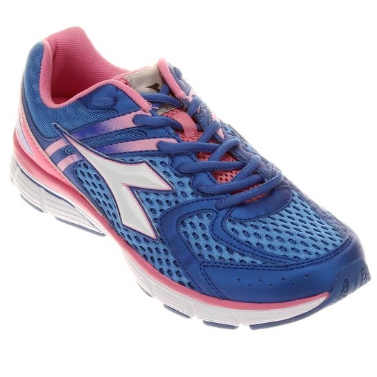 Tênis Diadora Inspire Feminino - Azul+Rosa