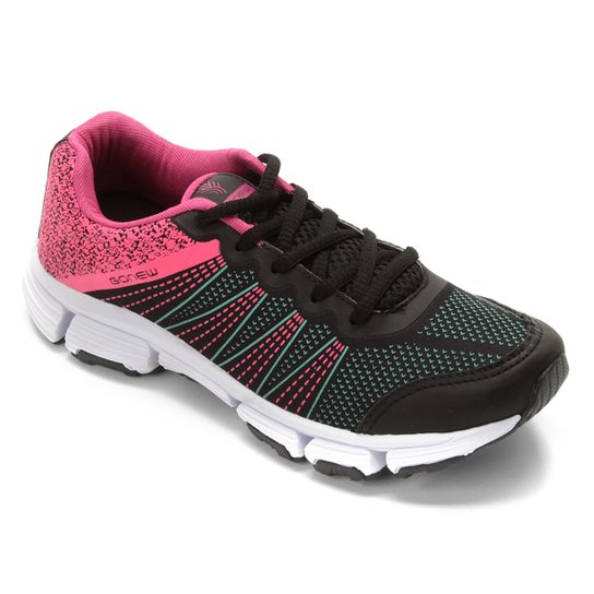 Tênis Gonew Dotted Feminino - Preto+Pink