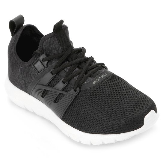 Tênis Gonew Neptune Masculino - Preto+Branco