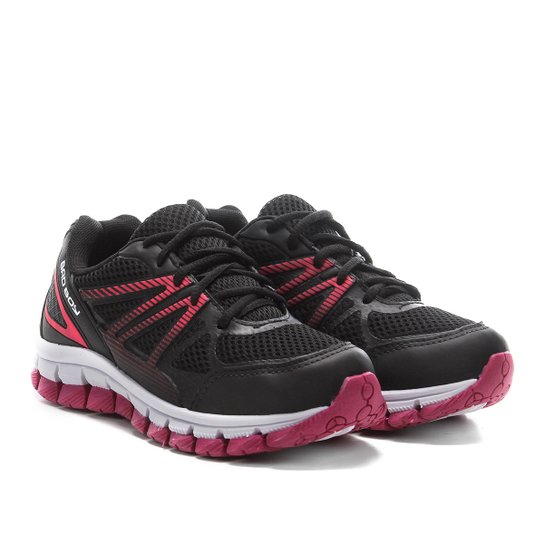 Tênis Infantil Bad Boy - Preto+Pink