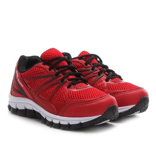 Tênis Infantil Bad Boy - Vermelho+Preto