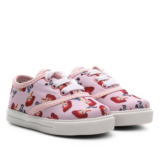Tênis Infantil Disney Jessie Feminino - Rosa