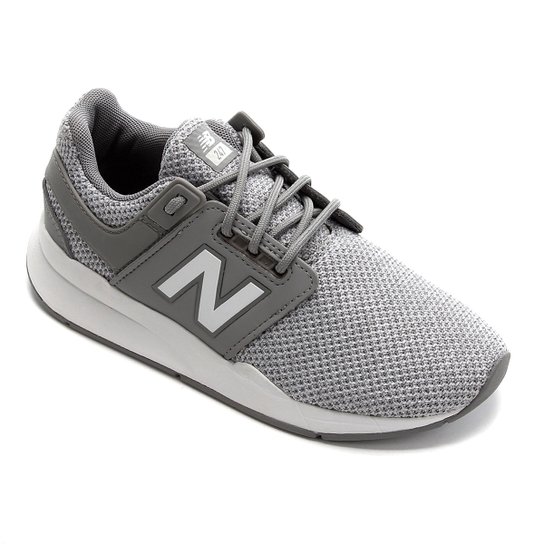 Tênis Infantil New Balance - Cinza+Branco