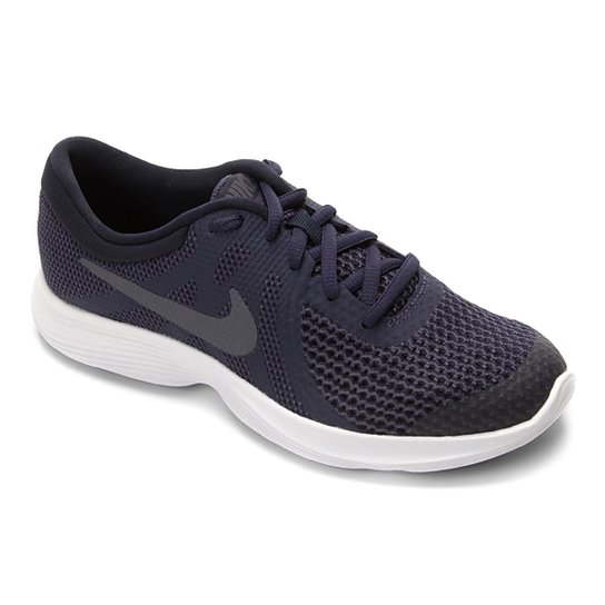 Tênis Infantil Nike Revolution Masculino - Azul+Chumbo