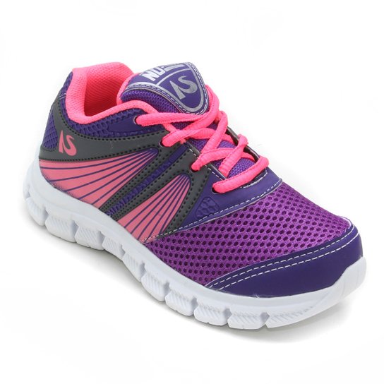 Tênis Infantil No Stress Sport - Pink