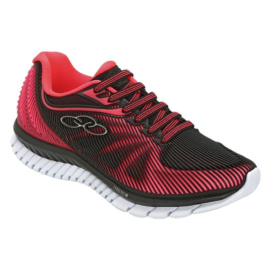 Tênis Infantil Olympikus Perfect Masculino - Preto+Rosa