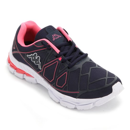 Tênis Kappa Luster Feminino - Marinho+Pink