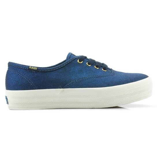 Tênis Keds Triple Metalic Canvas - Marinho