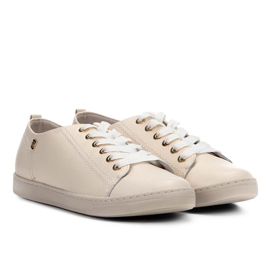 Tênis Loucos & Santos Básico Feminino - Off White