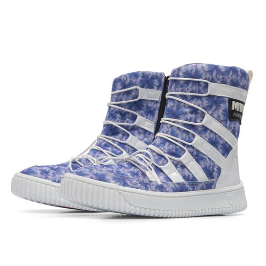 Tênis Mvp Hard Shape Feminino - Branco+Azul Turquesa