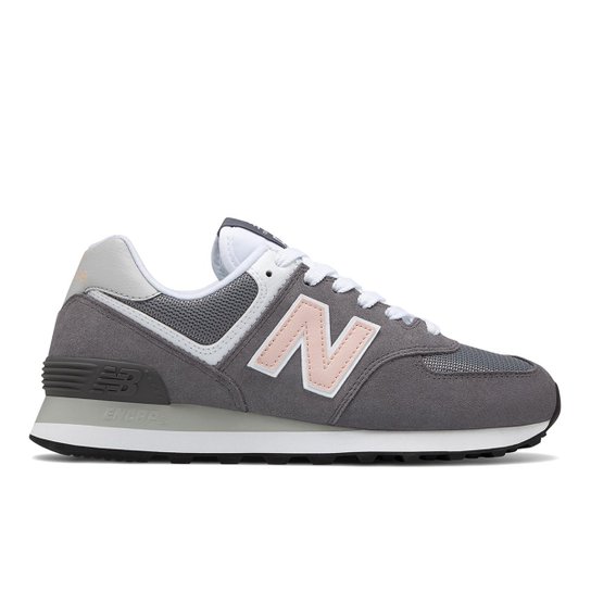 Tênis New Balance 574 Feminino - Cinza