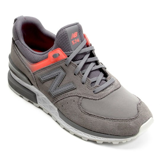 Tênis New Balance 574 Feminino - Cinza