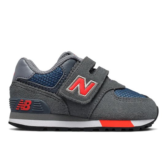 Tênis New Balance 574 Infantil - Vermelho