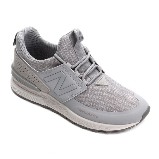 Tênis New Balance Feminino - Cinza Claro