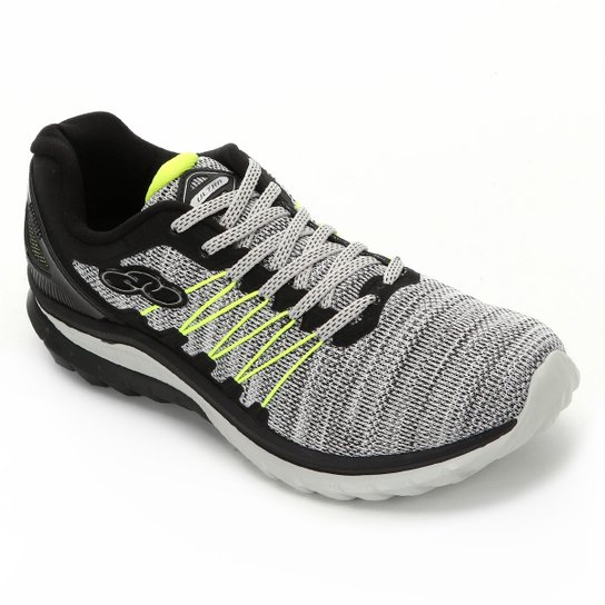 Tênis Olympikus Ultra Unissex - Preto+Verde Limão
