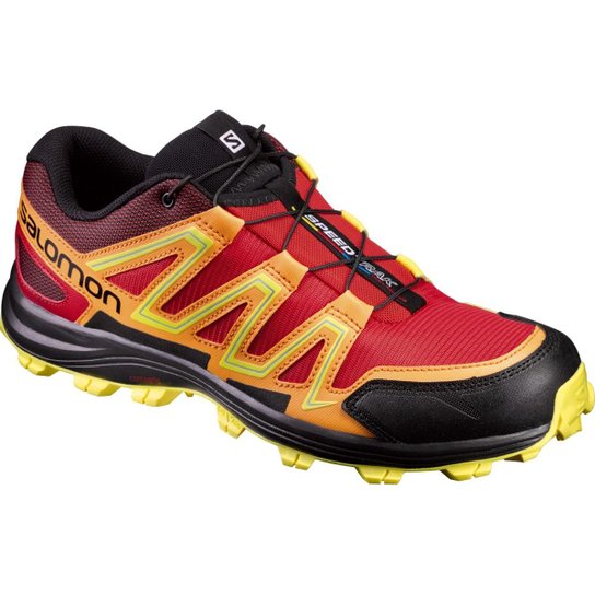Tênis Salomon Speedtrak - Vermelho+Amarelo
