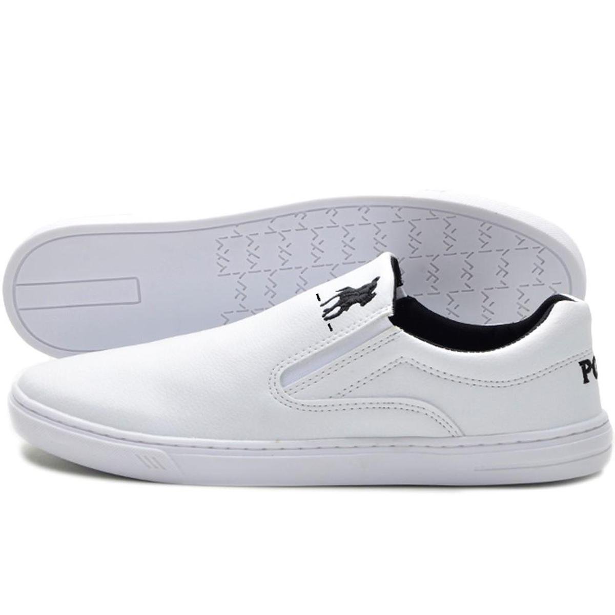 Tênis Slip On Casual Masculino Polo Plus
