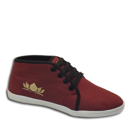 Tênis Trilupy Cano Médio Feminino - Vinho