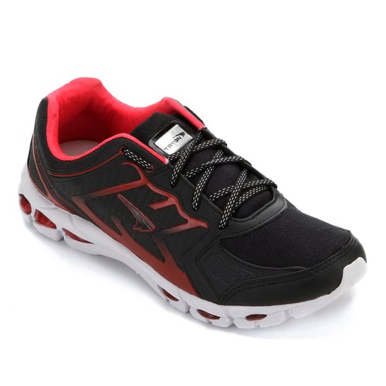 Tênis Tryon Tauri Masculino - Preto+Vermelho