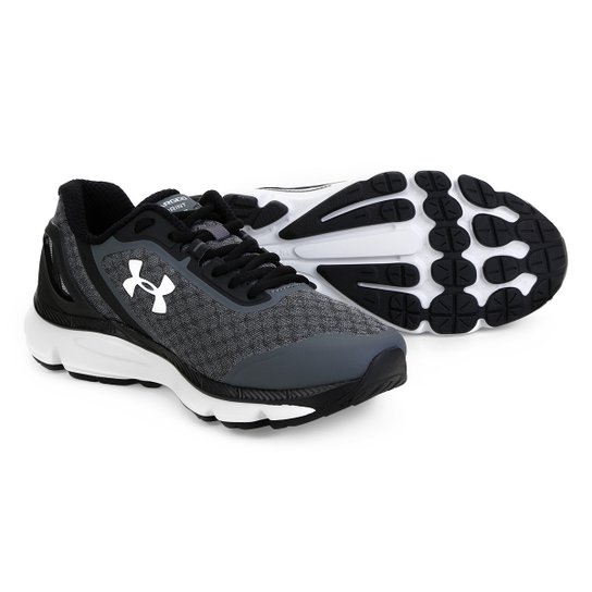 Tênis Under Armour Charged Sprint Masculino - Cinza+Preto