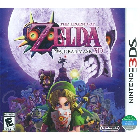 The Legend Of Zelda: Majora 'S Mask 3D - 3Ds - Incolor