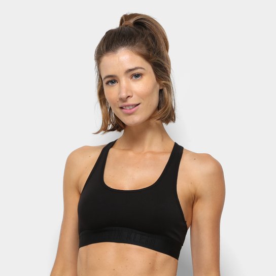 Top Calvin Klein Bojo Racerback Feminino - Preto