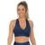Top Feminino Fitness Nadador Sem Bojo Azul Escuro