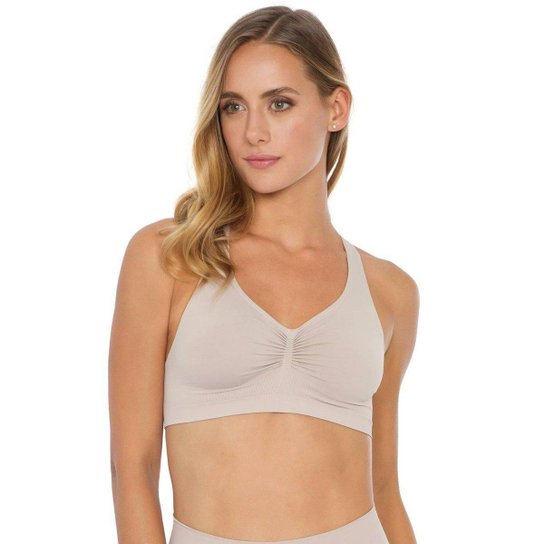 Top Nadador Sustentação - Nude