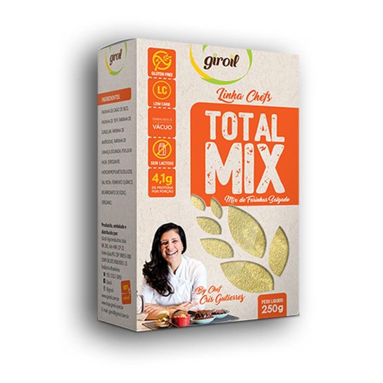 Total Mix de Farinhas Salgado Giroil 250g -