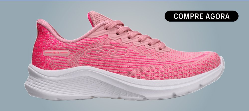 Tênis Olympikus Delta Feminino - Salmão+Cinza | Netshoes