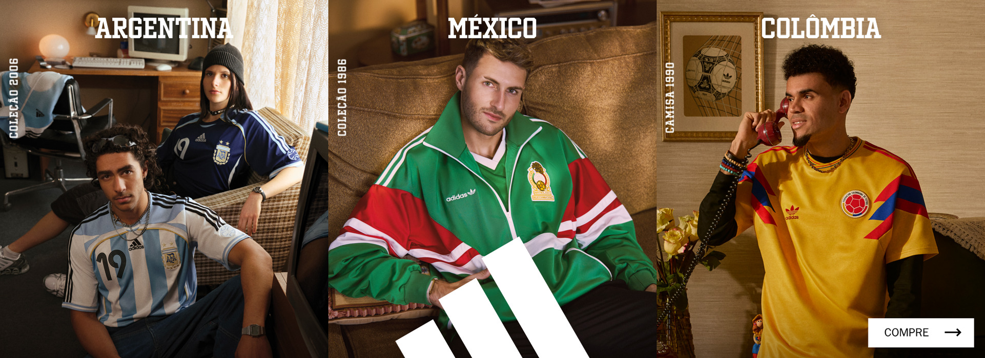 Camisas Adidas