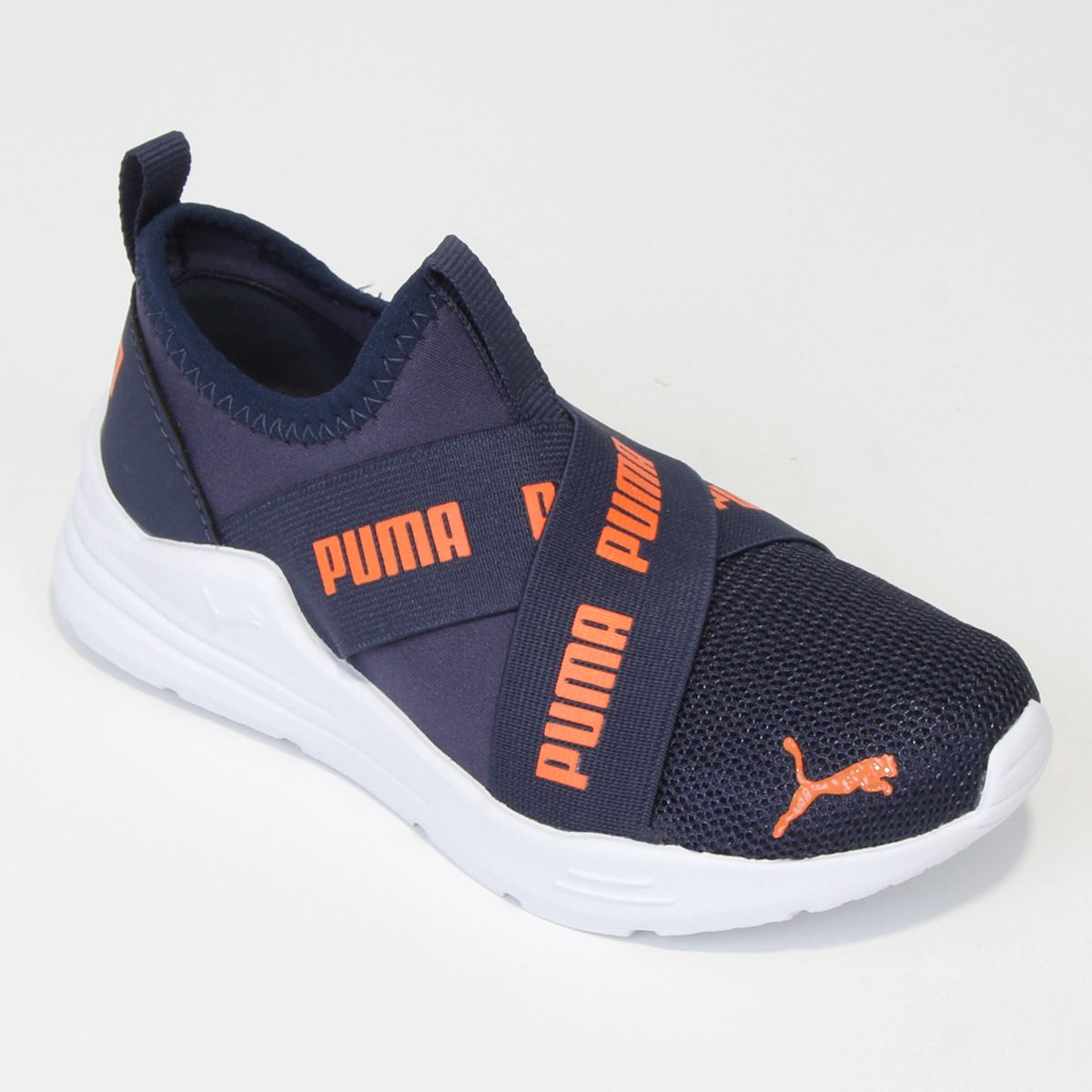 Tênis Slip On Infantil Puma Wired Run - Tam: 32 - 1