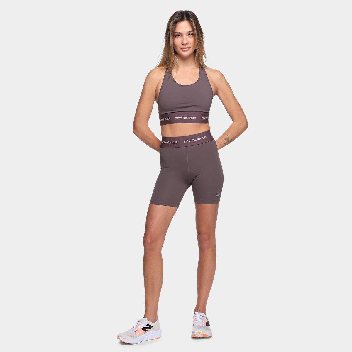 Bermuda New Balance Sport Essentials Active Feminina - Tam: P - 3