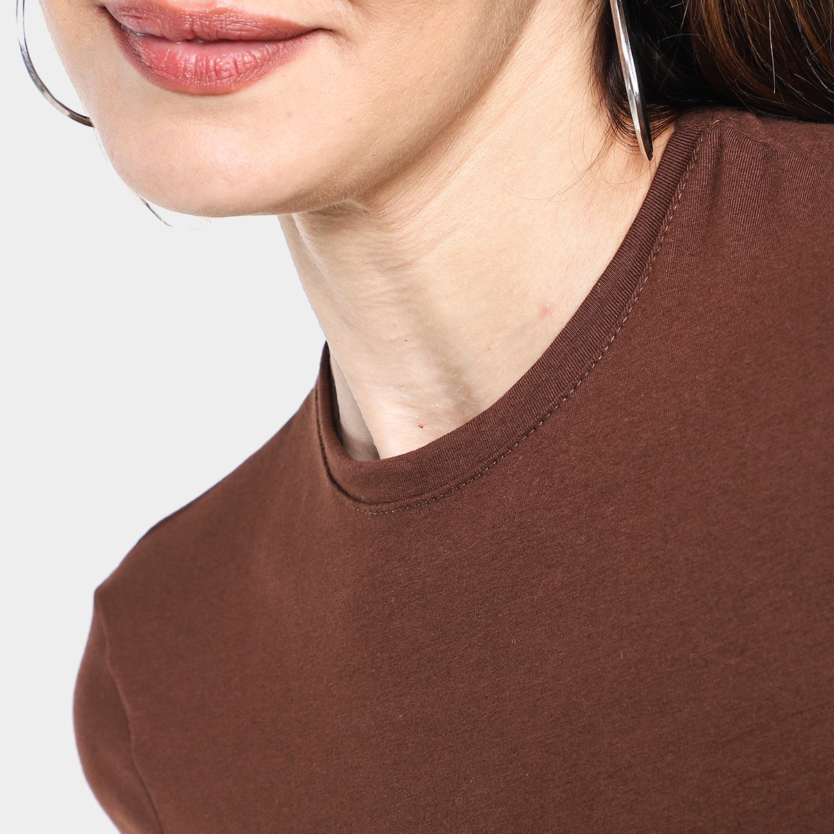 Camiseta Cropped Hering Feminina - Tam: M - 2
