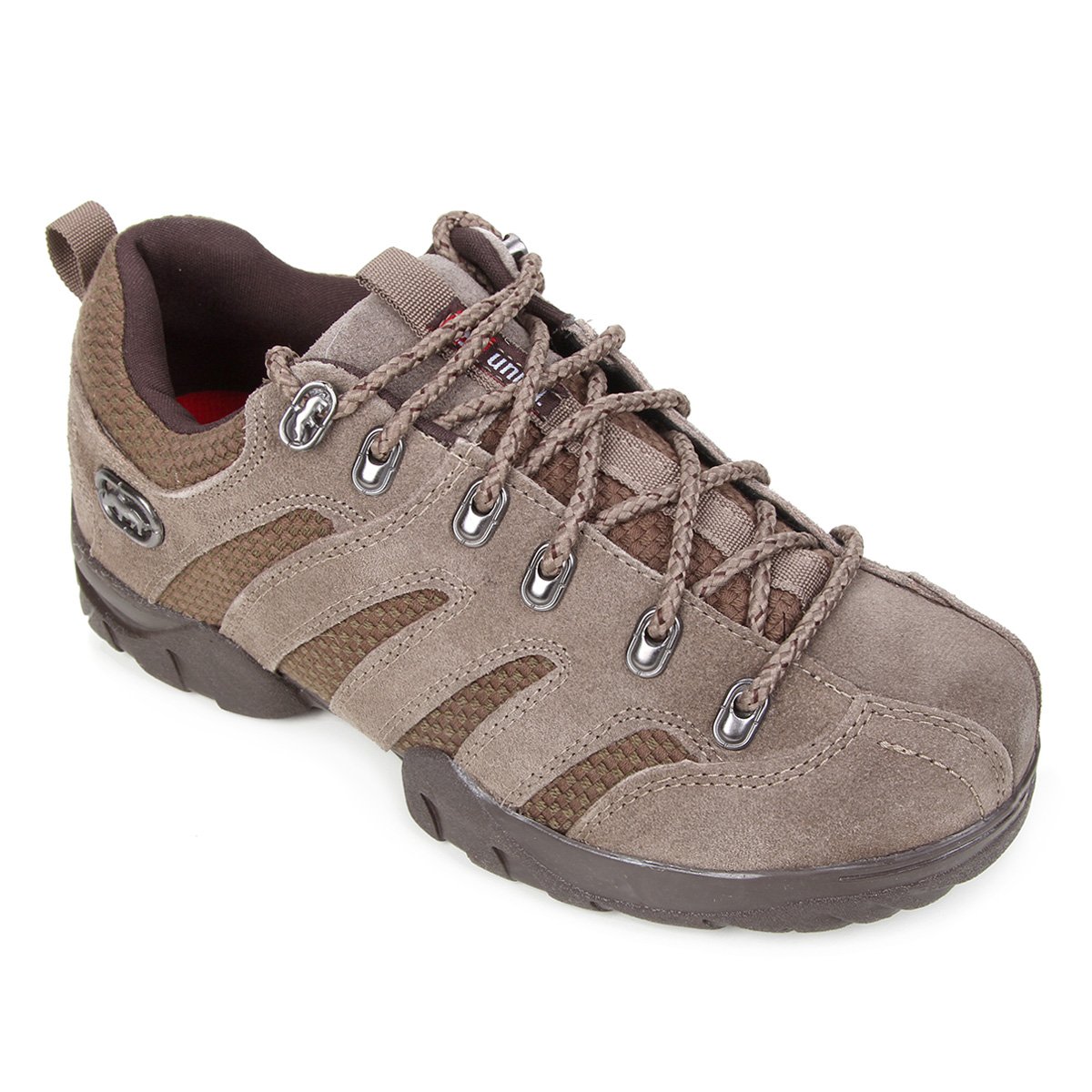 Tênis Couro Ecko Adventure Recortes Masculino