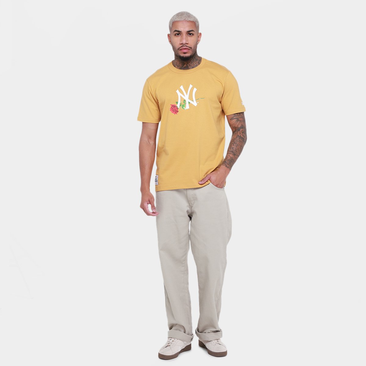 Camiseta New Era Valentines Day Neyyan Masculina - Tam: M - 4